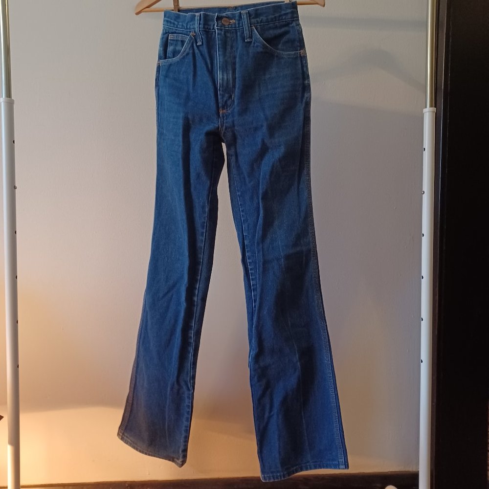 Vintage Wrangler high-rise flare jeans